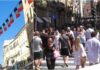 Anche Sanremo si prepara alla festa nazionale francese: bandierine nelle vie del centro e pannelli al Mercato Annonario sanremo festa nazionale francese