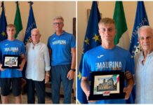 Atletica: il sindaco Scajola premia l’imperiese Davide Crisci, campione italiano Under 18. “Tutta la città tifa per te, dal 17 al 19 luglio agli Europei di Rieti” Davide Crisci
