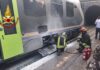 Airole, principio di incendio su un treno della linea Ventimiglia-Cuneo: passeggeri evacuati