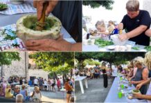 Santo Stefano al Mare, piazza Baden Powell si trasforma in un laboratorio del vero pesto genovese pesto amore mio santo stefano al mare