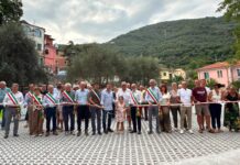 Pontedassio, inaugurato il nuovo parcheggio di Villa Viani parcheggio villa viani