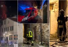 Incendio a Borgomaro, in fiamme la cantina di un’abitazione: intervento dei Vigili del Fuoco incendio borgomaro