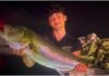 Pesca sportiva, cattura da record per Riccardo De Angelis della Lampa Longu Dianese: pesce serra da 5,1 chili Riccardo De Angelis