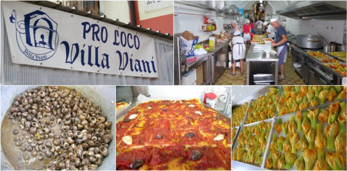 Sagra della Lumaca e degli Spiedini villa viani Sagra della Lumaca e degli Spiedini villa viani