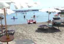 Sanremo, alla spiaggia Ippocampo l’iniziativa “Bandiera Blu: al mare in sicurezza” contro gli annegamenti spiaggia ippocampo sanremo