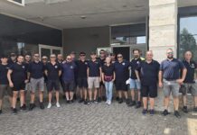 Imperia: la Colonna mobile ligure della Protezione civile in missione in Calabria per la lotta agli incendi boschivi