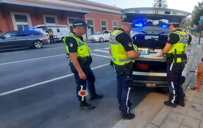 polizia locale sanremo
