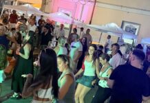 Sanremo, piazza Borea d’Olmo si riempie per “A tavola in Piazza del Duca”