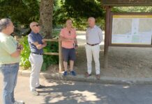 San Romolo, sopralluogo del sindaco Mager e dell’assessore Donzella: focus su viabilità e verde