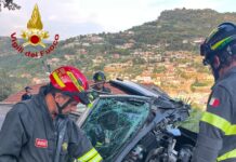 Incidente a Camporosso, donna estratta dalle lamiere: trasportata in codice rosso al Santa Corona