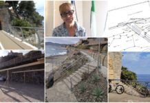 Ciclabile di Cervo, “Scala di accesso al Porteghetto in dirittura d’arrivo”: 28.500 euro dai privati. Prima della galleria ristoro e noleggio bici Scala di accesso al Porteghetto Cervo ciclabile