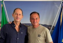 Diano Marina, incontro tra il sindaco Za Garibaldi e il presidente Alberto Cirio: “Città sempre più attrattiva” cristiano za garibaldi - alberto cirio