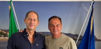 Diano Marina, incontro tra il sindaco Za Garibaldi e il presidente Alberto Cirio: “Città sempre più attrattiva” cristiano za garibaldi - alberto cirio