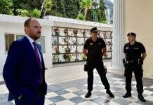 Ventimiglia, vigilanza armata al cimitero di Roverino: prorogato il servizio cimitero roverino