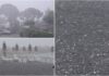 Imperia, bomba d’acqua e grandine sulla cittĂ maltempo imperia