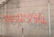 Imperia, scritta infamante sul muro del liceo artistico: Bracco e Bozzano chiedono interventi