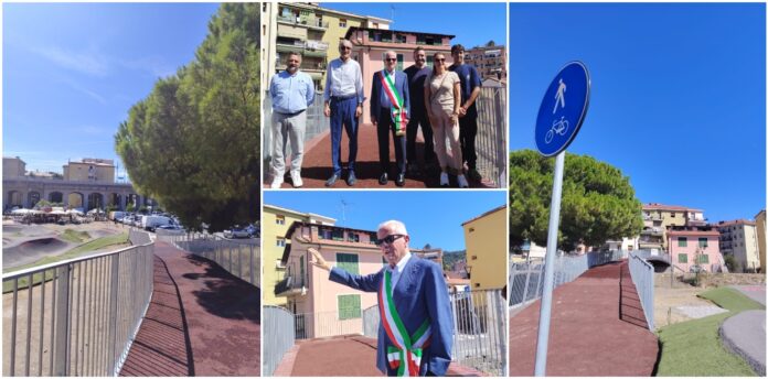 passerella ciclopedonale a Castelvecchio passerella ciclopedonale a Castelvecchio