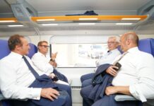Il raddoppio ferroviario Finale-Andora arriva al tavolo europeo: sopralluogo di Mathieu Grosch