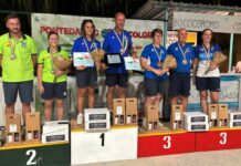 Pontedassio, Bruno e Oggero campioni d’Italia nella pĂ©tanque a coppie miste