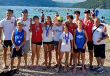 Canottieri Sanremo, 10 podi alle finali nazionali del Canoa Giovani 2026