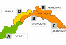 Arpal innalza ad arancione l’allerta per temporali in Liguria: le zone a rischio e gli orari allerta meteo liguria