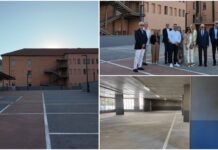 Imperia, aperto il nuovo parcheggio di via Agnesi con 58 posti auto alle spalle della scuola di piazza Calvi