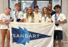 Club Nautico San Bartolomeo al Mare, quattro ori ai Campionati Italiani Giovanili RS Feva