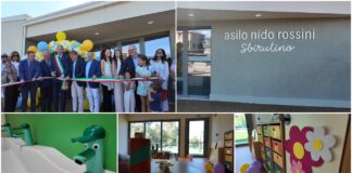 A Diano Marina, taglio del nastro per il nuovo asilo nido “Sbirulino”, lunedì l’apertura ai primi 40 bambini