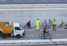 Imperia, ciclista si scontra con un furgone della De Vizia sulla pista ciclabile: traferito in ospedale
