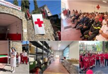 Imperia, nuova vita per la Croce Rossa: ricostruiti autorimessa e magazzino croce rossa imperia