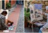 A Cervo torna il ‘Pennello d’Oro’: dal 25 al 27 settembre la XXXIV edizione dell’estemporanea d’arte tra i carruggi del borgo pennello d'oro
