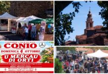 Conio, domenica 4 ottobre torna “U Mercau di Orti”. Musica e piatti tipici tra i carruggi