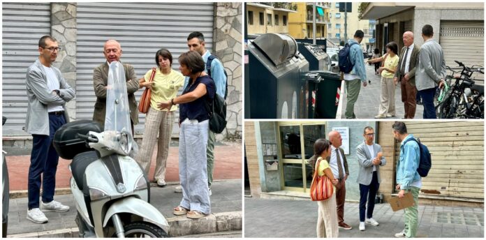 Sanremo, riqualificazione di via Pietro Agosti e via Martiri_ partono i primi sopralluoghi Sanremo, riqualificazione di via Pietro Agosti e via Martiri_ partono i primi sopralluoghi