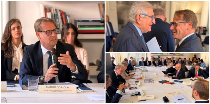 Edilizia e politiche abitative, l’assessore regionale Marco Scajola a Roma alla tavola rotonda sul '