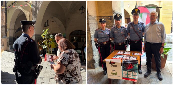 Truffe agli anziani, i Carabinieri di Imperia fanno tappa al mercatino di Pieve di Teco_ consigli e