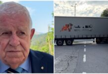Pornassio, ancora SS28 bloccata per un tir incastrato. Sindaco Adolfo: “Non siamo stati ascoltati, interverremo per garantire sicurezza” adolfo tir