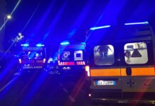 Ventimiglia, incendio in una palazzina di via Brigate Partigiane: sei intossicati ambulanze notte