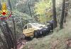Pornassio, incidente sulla Provinciale per Monesi. Auto in una scarpata e due persone ferite