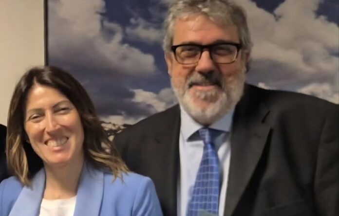 Chiara Cerri e angelo vaccarezza Chiara Cerri e angelo vaccarezza