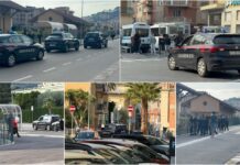 Intervento di Carabinieri e Digos a Oneglia dopo la “Marcjola”: fermati diversi giovani carabinieri oneglia