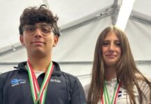 Sanbàrt protagonista ai Campionati italiani RS500: oro mixed e argento assoluto per Federico Bastini e Agata Ferini