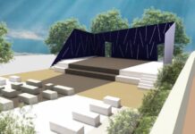 Riva Ligure, piazza Ughetto pronta a trasformarsi: in arrivo un teatro-parco affacciato sul mare teatro riva ligure